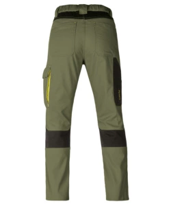 PANTALONI DA LAVORO KAVIR VERDE/NERO, TG L - KAPRIOL