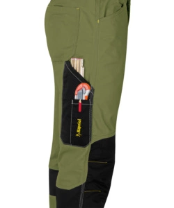 PANTALONI DA LAVORO KAVIR VERDE/NERO, TG L - KAPRIOL