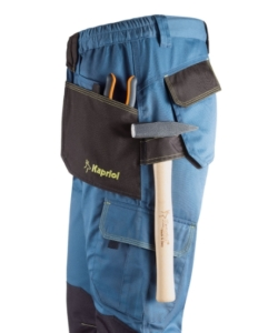 PANTALONI DA LAVORO SLICK AVIO/NERO, TG XXXL - KAPRIOL