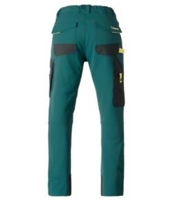 PANTALONI DA LAVORO CARPENTER PETROLIO/NERO, TG XXL - KAPRIOL