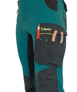 PANTALONI DA LAVORO CARPENTER PETROLIO/NERO, TG XXL - KAPRIOL