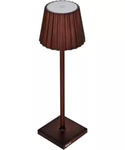 LAMPADA DA TAVOLO LED RICARICABILE ESSENZA RUGGINE 3,5W