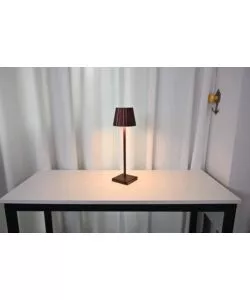 LAMPADA DA TAVOLO LED RICARICABILE ESSENZA RUGGINE 3,5W