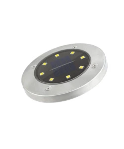 LUCE SOLARE SEGNAPASSI A LED CON SENSORE - 10 LUMEN - 1.2 V