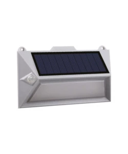 LANTERNA SOLARE LED CON DOPPIO SENSORE DI MOVIMENTO E CREPUSCOLARE - 18 LED