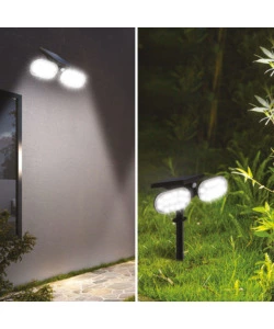 PICCHETTO A LED SOLARE CON SENSORE DI MOVIMENTO - 32 LED