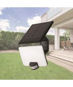 PROIETTORE A LED SOLARE CON SENSORE DI MOVIMENTO - 82 LED