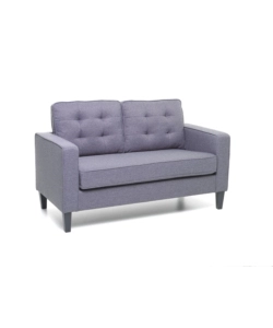 DIVANO "RIVER" 2 POSTI BLU JEANS, 145X78X95 CM