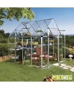 SERRA PER GIARDINO VERDEMAX "DORITIS LARGE" IN POLICARBONATO 254X249X260 CM