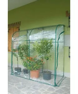 SERRA DA GIARDINO A PARETE VERDEMAX "OLEANDER" 200X100X215 CM