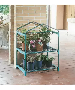 SERRA DA GIARDINO VERDEMAX "AZALEA" CON 2 RIPIANI 70X50X92 CM