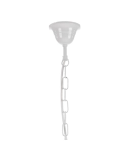 LAMPADA A SOSPENSIONE "MIA" BIANCO E ROSA, E14