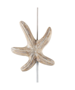 LAMPADA A SOSPENSIONE "STELLINA" LEGNO E METALLO, E27