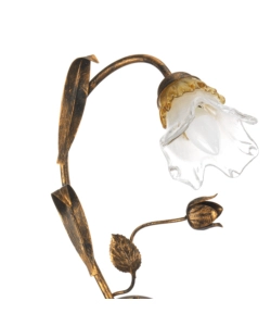 PLAFONIERA "ARIANNA" TRE LUCI COLOR BRONZO, E14