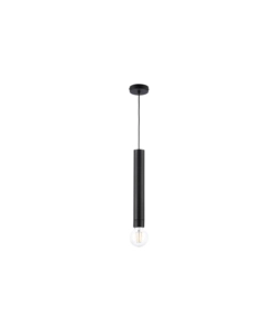 LAMPADA A SOSPENSIONE "DORA" IN METALLO NERO, GU10