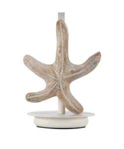 LAMPADA DA TAVOLO "STELLINA" LEGNO E METALLO, E27