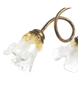 LAMPADARIO "ARIANNA" 5 LUCI BRONZO, E14