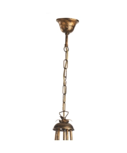 LAMPADARIO "ARIANNA" 5 LUCI BRONZO, E14