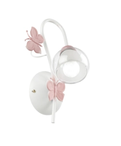APPLIQUE "BUTTERFLY" BIANCA E ROSA, E14