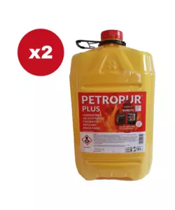 COMBUSTIBILE LIQUIDO PETROPUR PLUS 2 TANICHE DA 18LT - TOTALE DI 36 LITRI
