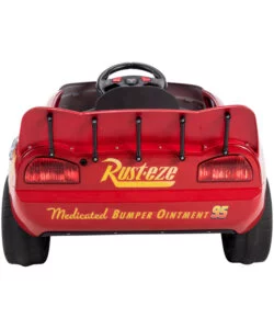 AUTO ELETTRICA PER BAMBINI A BATTERIA 6V, MODELLO SAETTA MCQUEEN CARS
