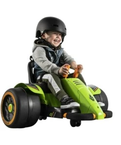 MACCHINA ELETTRICA PER BAMBINI A BATTERIA 6V MODELLO GREEN MACHINE 360