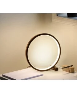 LAMPADA DA TAVOLO LED "CIRCLE", Ø 42 CM