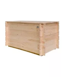 BAULE DA ESTERNO ALCE "GIOVE" IN LEGNO 250 LT 130X60X54CM
