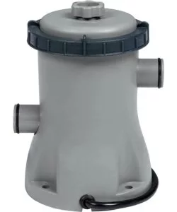PISCINA FUORI TERRA CON STRUTTURA ROTONDA BESTWAY "STEEL PRO" CON POMPA E FILTRO A CARTUCCIA BLU NAVY 366X76 CM - COD. 56681-NEW