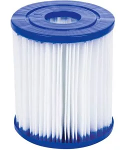 PISCINA FUORI TERRA CON STRUTTURA ROTONDA BESTWAY "STEEL PRO" CON POMPA E FILTRO A CARTUCCIA BLU NAVY 366X76 CM - COD. 56681-NEW