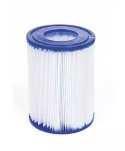 PISCINA FUORI TERRA CON STRUTTURA ROTONDA BESTWAY "PRO MAX" CON POMPA, FILTRO, TELO DI COPERTURA E SCALETTA GRIGIO CHIARO 396X122 CM - COD. 5618W