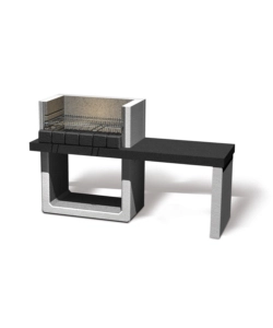 BARBECUE A CARBONELLA IN CALCESTRUZZO SAROM FUOCO "PORTO NEW" 160X51,5X97 CM