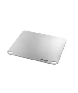 PIASTRA PER PIZZA GIMETAL IN ACCIAIO INOX 4MM, 40X35 CM