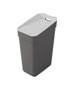 PATTUMIERA "READY" KETER GRIGIO SCURO - 30 LITRI - 25x36.7x55 CM