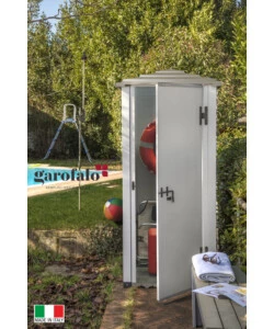 CASETTA DA GIARDINO URBAN 80 PAGODA, 90X90X198 CM - GAROFALO