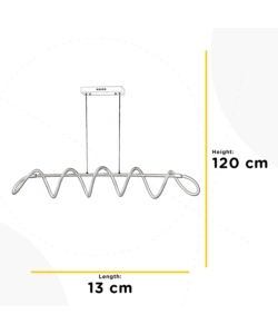 LAMPADA A SOSPENSIONE LED "SPIRALE", 3000K