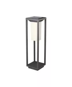 LAMPADA SOLARE LED CON SENSORE DI MOVIMENTO H50CM, 3000K