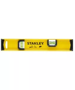 LIVELLA IN ALLUMINIO STANLEY CON 3 BOLLE 30 CM