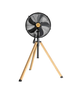 VENTILATORE A PIANTANA NERO 50W
