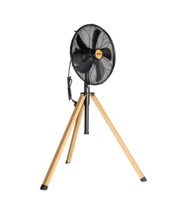VENTILATORE A PIANTANA NERO 50W