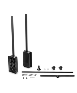 APPENDIABITI PER ARMADIO ACCIAIO NERO, 45-60 CM
