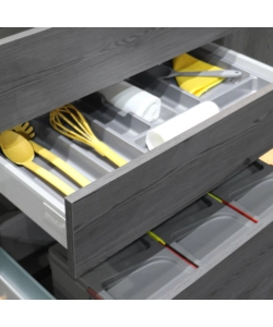 PORTAPOSATE PER CASSETTI DA CUCINA, MODULO 45 CM