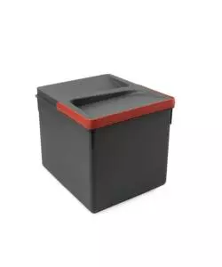 CONTENITORE PER LA RACCOLTA DIFFERENZIATA PLASTICA GRIGIO, 12LT