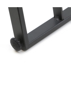 STRUTTURA PER SCAFFALE LADER IN ACCIAIO NERO, 115 CM
