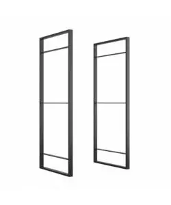 STRUTTURA PER SCAFFALE LADER IN ACCIAIO NERO, 83 CM