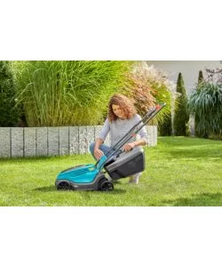 TAGLIAERBA A BATTERIA GARDENA "POWERMAX 30" TAGLIO DA 30 CM 18 V SOLO CORPO MACCHINA