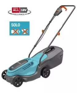 TAGLIAERBA A BATTERIA GARDENA "POWERMAX 30" TAGLIO DA 30 CM 18 V SOLO CORPO MACCHINA