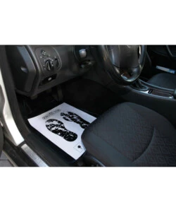 200 PEZZI PROTEZIONE MOQUETTE PER AUTO IN CARTA, 38X50 CM