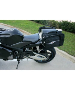 COPPIA DI BORSE LATERALI UNIVERSALI PER MOTO - LAMPA