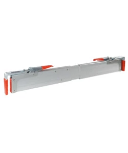BARRA FERMA CARICO CON PINZE ORIZZONTALE ALLUMINIO, 2400-2700 MM - LAMPA